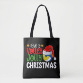 Haben Sie einen Volley Jolly Weihnachten Volleybal Tasche (Vorderseite)