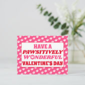 Haben Sie einen wunderschönen Valentinstag Postkarte (Stehend Vorderseite)