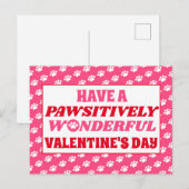 Haben Sie einen wunderschönen Valentinstag Postkarte (Vorne/Hinten)