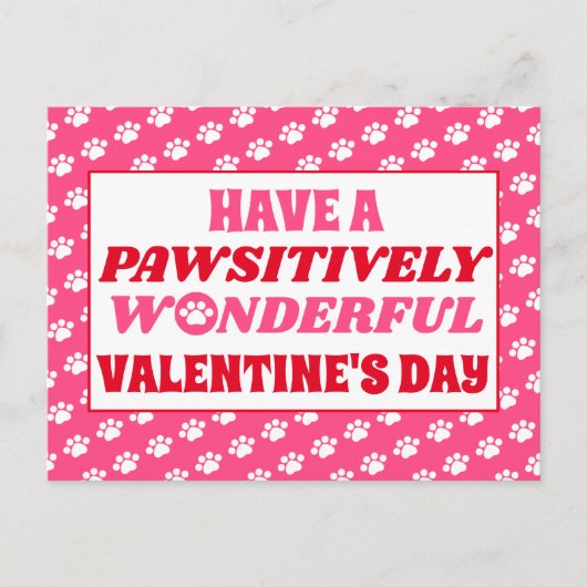 Haben Sie einen wunderschönen Valentinstag Postkarte (Vorderseite)