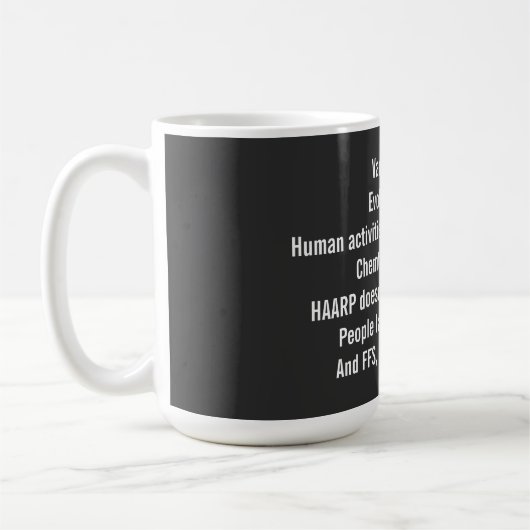 Haben Sie etwas WISSENSCHAFT? Kaffeetasse (Links)