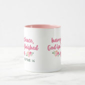 Haben Sie Geduld, Gott ist nicht fertig // Bibelve Tasse (Zentrum)