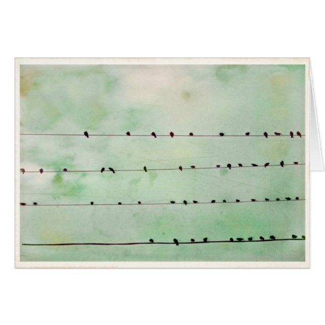 Haben Sie gehört? - Leere Karte (Vorderseite (Horizontal))