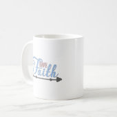 Haben Sie Glauben, Bibel-Vers-Kennzeichen-11:24 Kaffeetasse (Vorderseite Links)