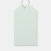 Haben Sie Glück Retro Typografie Geschenkanhänger (Rückseite)