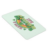 Haben Sie Glück Retro Typografie Magnet (Rechte Seite)