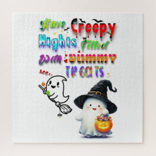 Haben Sie gruselige Nächte voller leckerer Leckere Puzzle