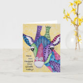 Haben Sie heute umarmt Ihrer Karte (Gelbe Blume)