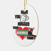 HABEN SIE HEUTE UMARMT IHRER KERAMIK ORNAMENT (Links)