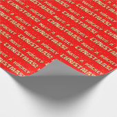 Haben Sie Hockey Weihnachten Weihnachten Weihnacht Geschenkpapier (Ecke)