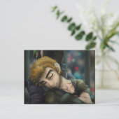 Haben Sie Ihre hintere Postkarte (Stehend Vorderseite)