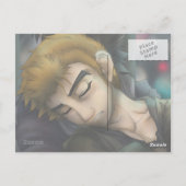 Haben Sie Ihre hintere Postkarte (Rückseite)