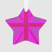 Haben Sie Ihren Behalten Text auf rosa Ummantelung Ornament (Rückseite)