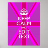 Haben Sie Ihren Behalten Text auf rosa Ummantelung Poster (Vorne)