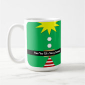 Haben Sie Ihren Elf eine frohe Weihnachtsfeier Tas Kaffeetasse (Links)