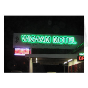 Haben Sie in einem Wigwam kürzlich geschlafen?