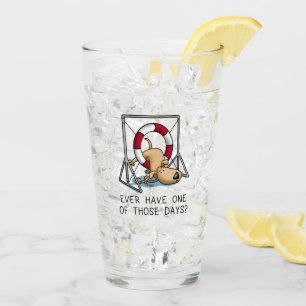 Haben Sie jemals einen dieser Tage? Hundefall Agil Glas