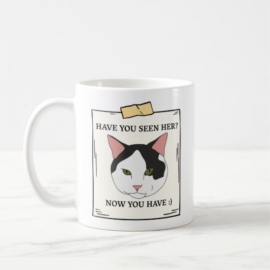 Haben Sie Katze jetzt Gewollt? Kaffeetasse (Links)