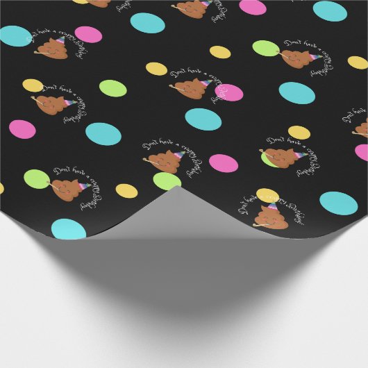 Haben Sie kein Crappy Birthday Wrapping Paper - Ro Geschenkpapier (Ecke)