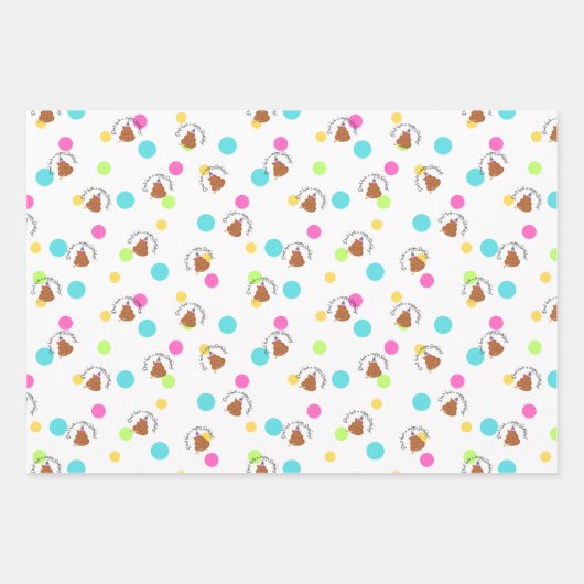 Haben Sie kein Crappy-Birthday-Wrapping Paper-Set Geschenkpapier Set (Vorderseite)