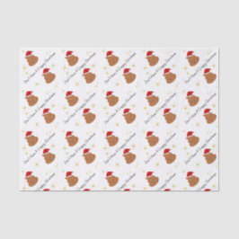 Haben Sie kein verrücktes Weihnachtszettel Seidenpapier