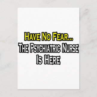 Haben Sie keine Angst, die psychiatrische Krankens Postkarte