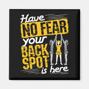 Haben Sie keine Angst, Ihr Rücken ist hier aufrege Magnet