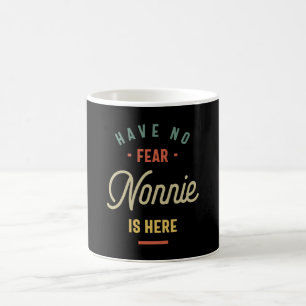 Haben Sie keine Angst Nonnie ist hier Oma Geschenk Kaffeetasse