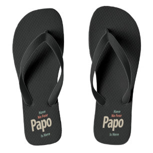 Haben Sie keine Angst Papo ist hier Father Gift Badesandalen