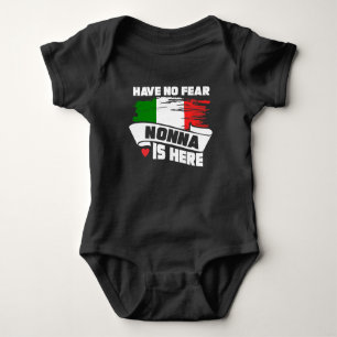 Haben Sie keine Furcht Nonna ist hier italienische Baby Strampler