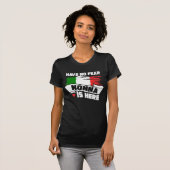 Haben Sie keine Furcht Nonna ist hier italienische T-Shirt (Vorne ganz)