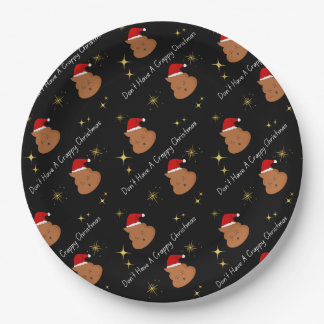 Haben Sie keine verrückten Weihnachts-Party-Teller Pappteller