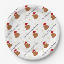 Haben Sie keine verrückten Weihnachts-Party-Teller