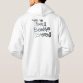 haben Sie keinen Furchtspeckmann ist hier! Hoodie (Rückseite)