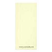 Haben Sie Lächeln lustigen Cartoon Zahnarzt Mustac Werbekarte (Hinten)