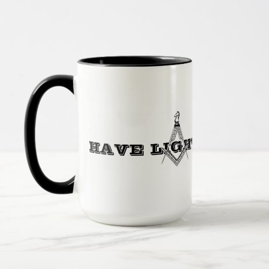 Haben Sie Licht reist - Tasse 15oz (Links)