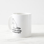 HABEN SIE MEINEN BIBER GESEHEN? KAFFEETASSE (Vorderseite Links)