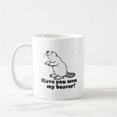 HABEN SIE MEINEN BIBER GESEHEN? KAFFEETASSE (Links)