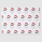 Haben Sie Melanin Weihnachten Schwarzer Weihnachts Seidenpapier (Vorderseite)