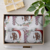 Haben Sie Melanin Weihnachten Schwarzer Weihnachts Seidenpapier (Geschenk)