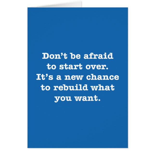 Haben Sie nicht Angst, vorbei zu beginnen. Er ist… (Vorne)