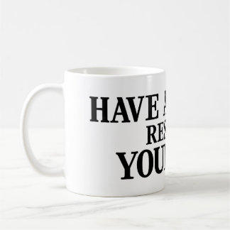 Haben Sie noch einen schönen Tag! Kaffeetasse