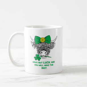 Haben Sie nur Glück, und Sie werden die Erholung h Kaffeetasse