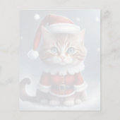 Haben Sie perfekte Weihnachten ~ Meow ^-^ (Rückseite)