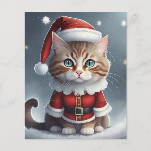 Haben Sie perfekte Weihnachten ~ Meow ^-^ (Vorderseite)