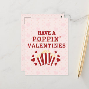 Haben Sie Poppin Valentine Postkarte