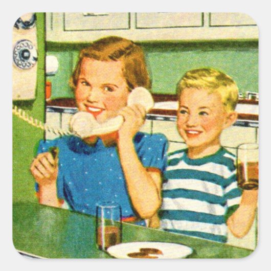 Haben Sie Prinz Albert in einer Dose? Quadratischer Aufkleber (Vorderseite)