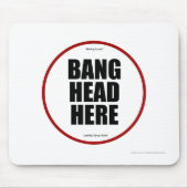 Haben Sie Probleme? Knall hier Mousepad (Vorne)