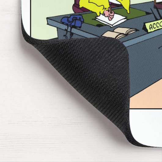 Haben Sie rote Tinte? Ändern Sie den Mousepad (Ecke)
