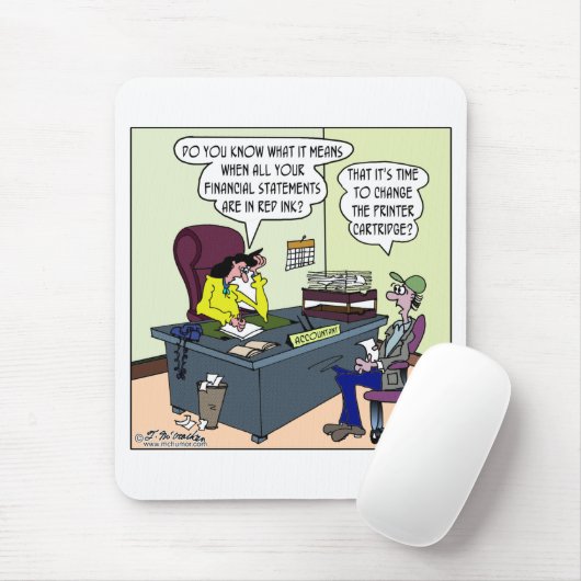 Haben Sie rote Tinte? Ändern Sie den Mousepad (Mit Mouse)